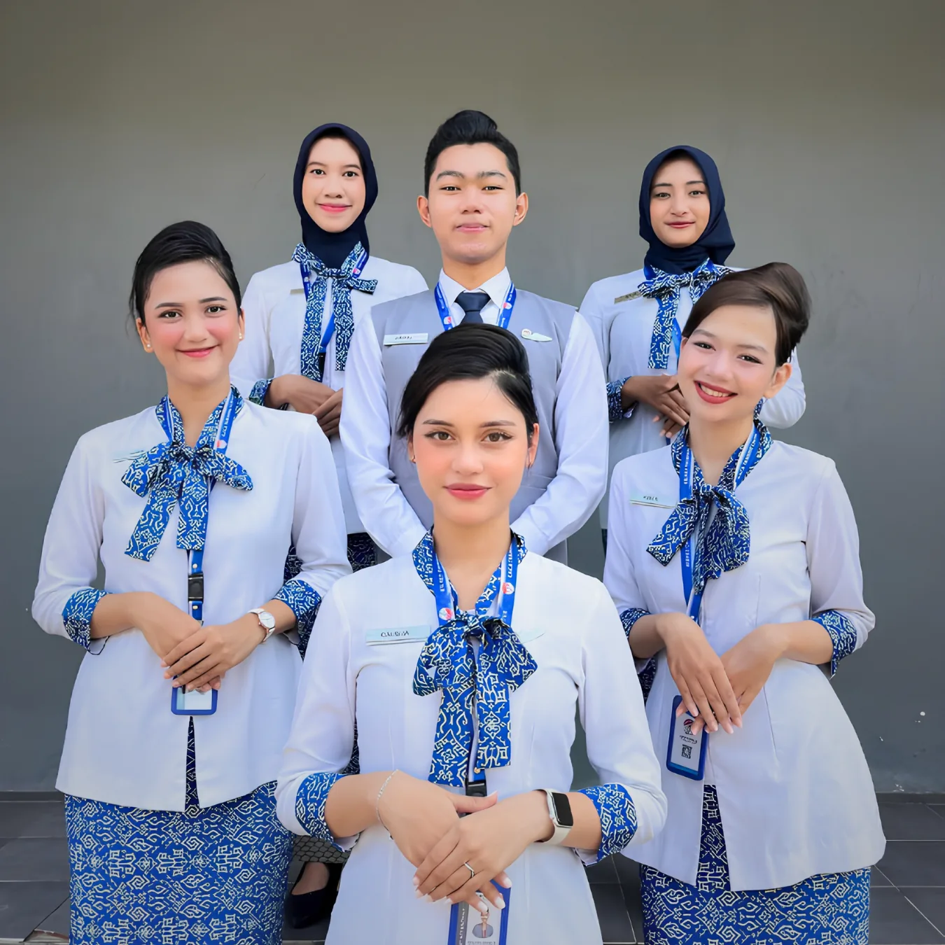 Peserta pelatihan ground staff