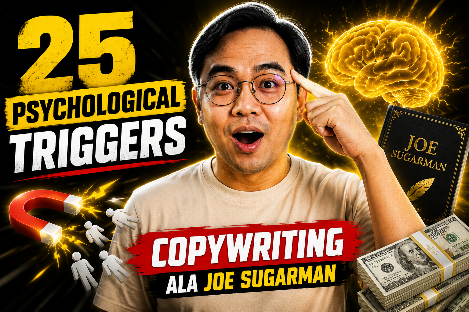 25 Psychological Triggers Copywriting ala Joe Sugarman