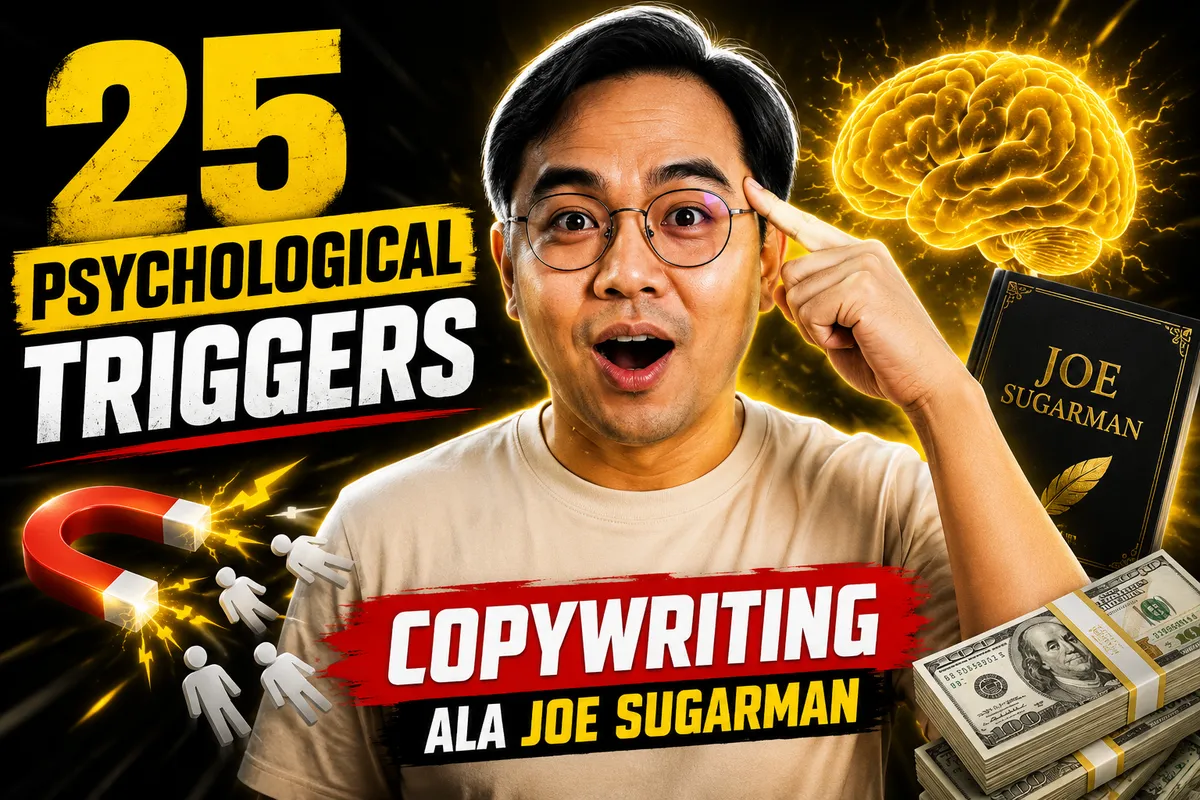 25 Psychological Triggers Copywriting ala Joe Sugarman