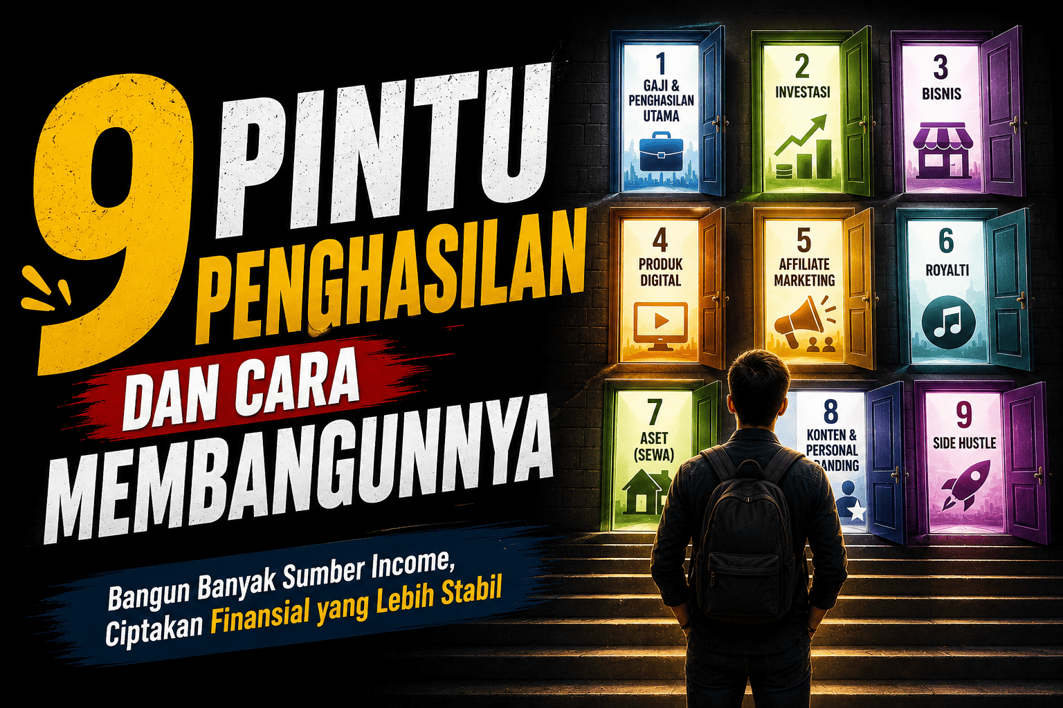9 Pintu Penghasilan dan Cara Membangunnya
