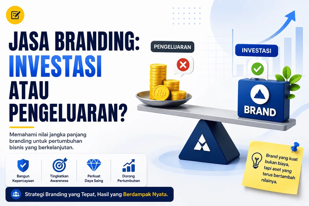 Jasa Branding: Investasi atau Pengeluaran Bisnis?