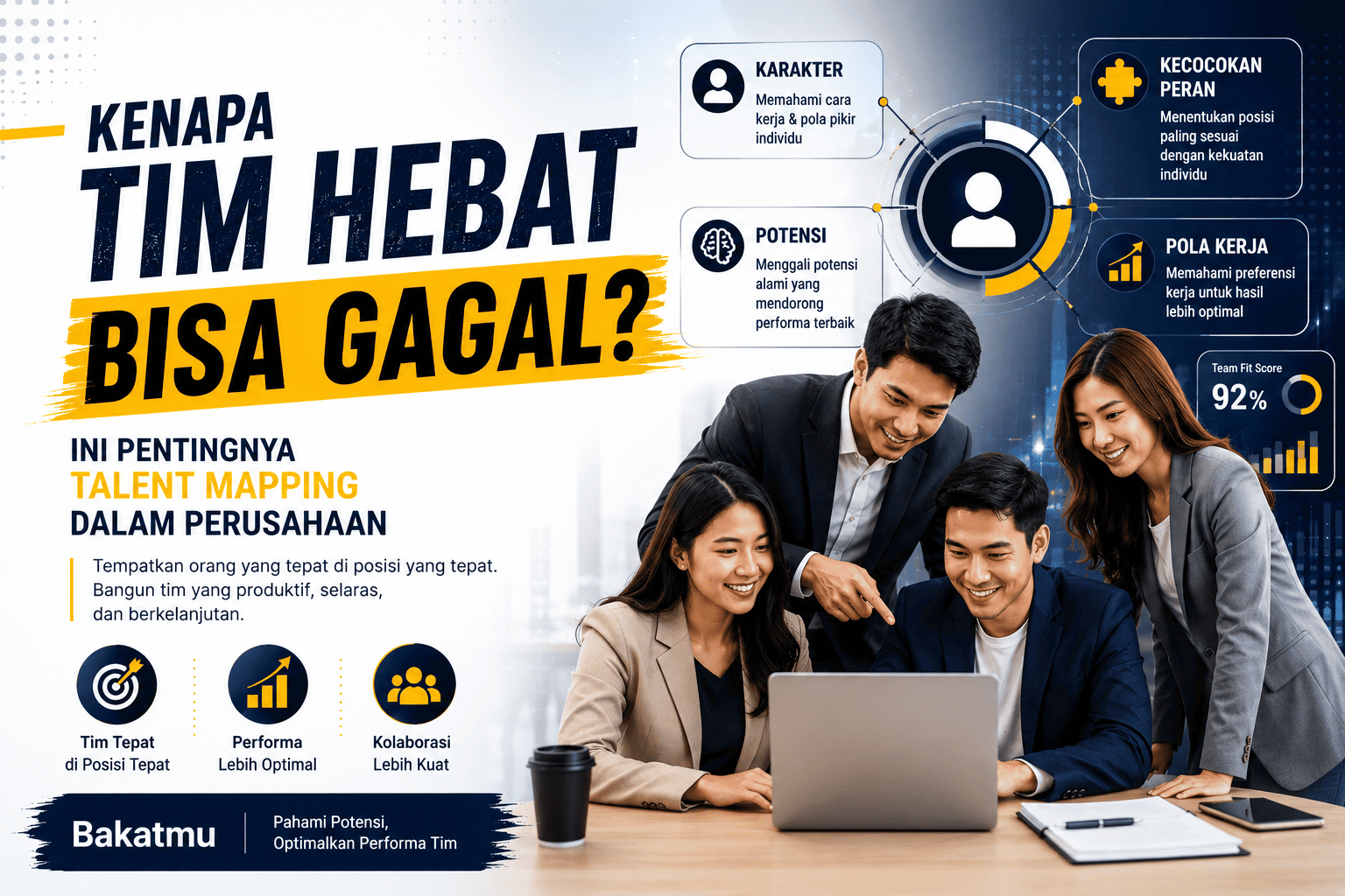 Kenapa Tim Hebat Bisa Gagal? Ini Pentingnya Talent Mapping